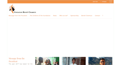 Desktop Screenshot of fondationchamoux.com